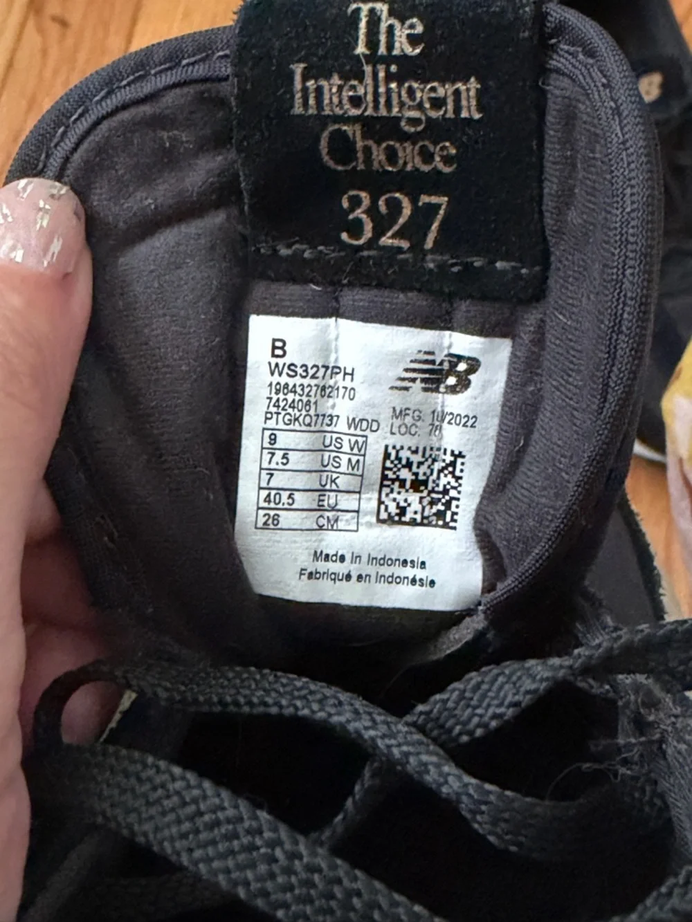 New Balance 327 Leopard Black Sneakers Speckle Logo Sz 9 intelligent choice - Picture 8 of 10